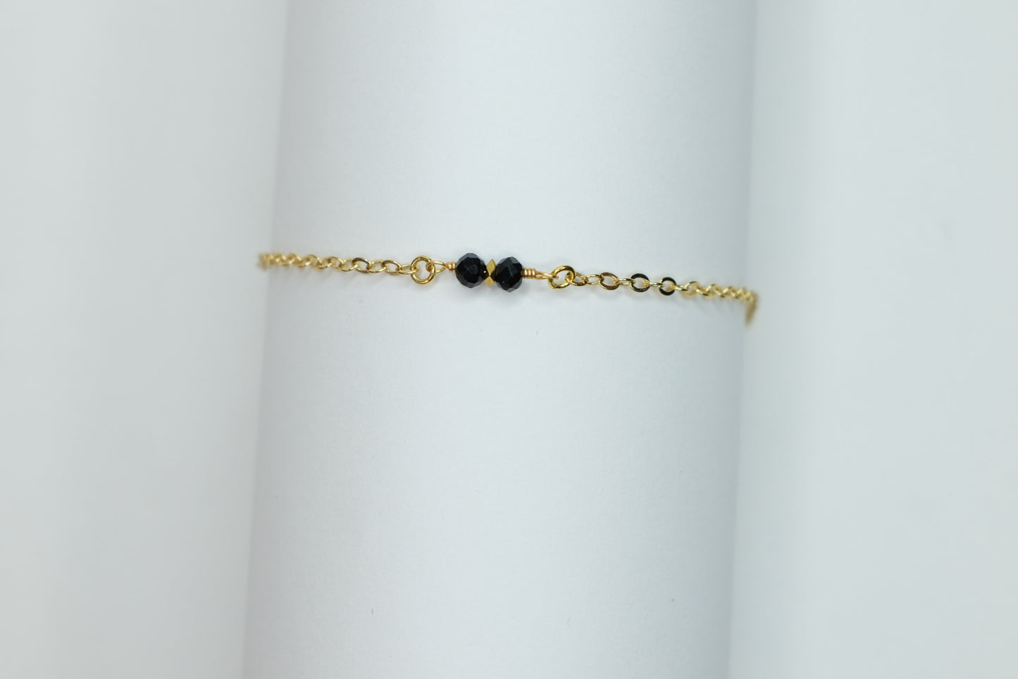 Onyx minimalistic bracelet