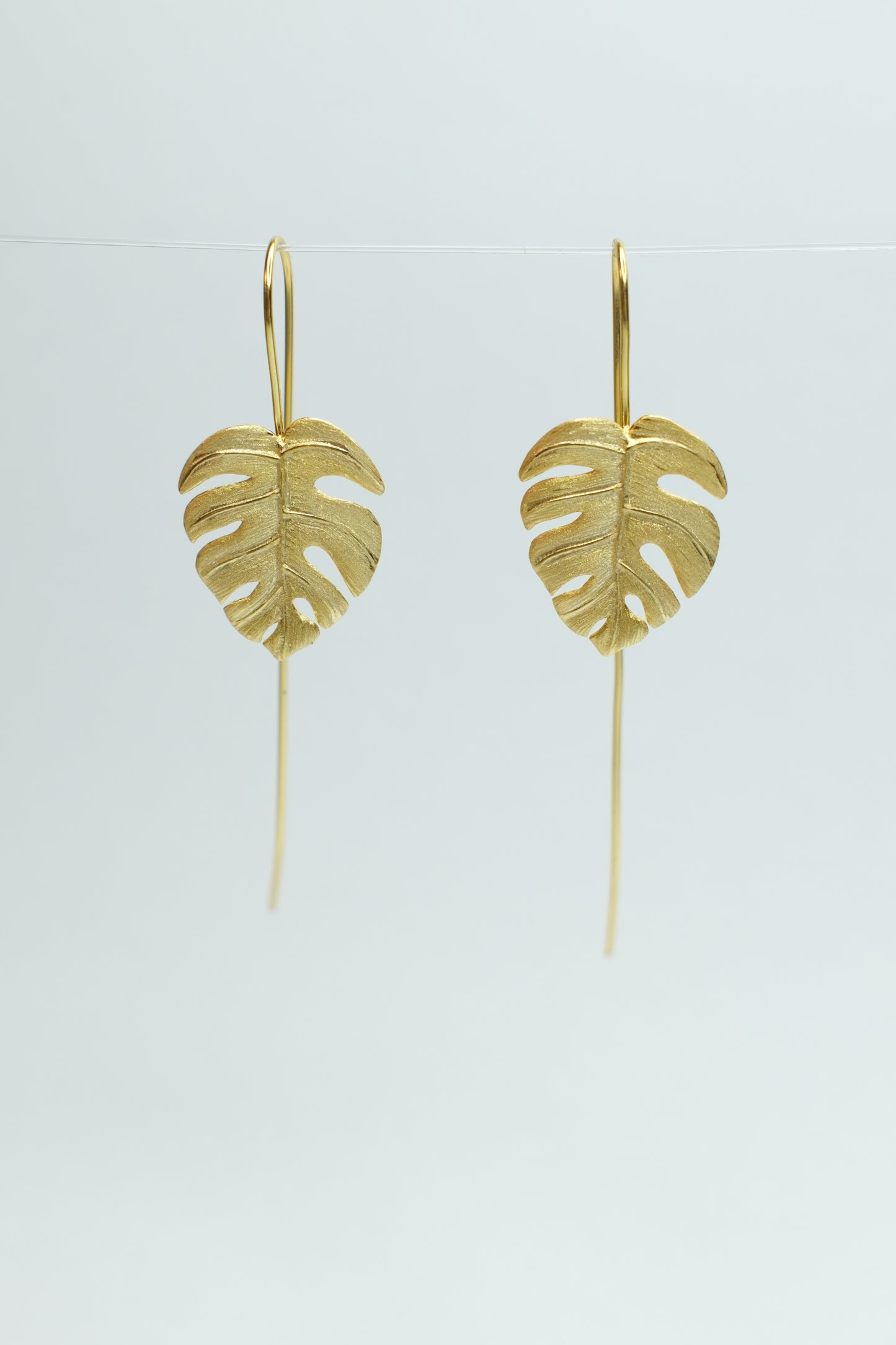 Monstera Leaf Earring