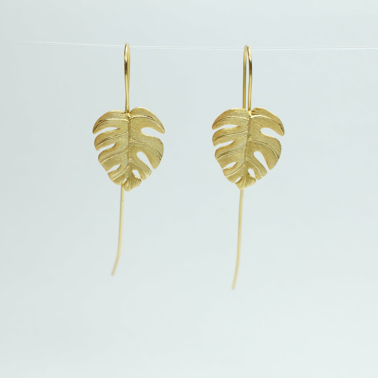 Monstera Leaf Earring