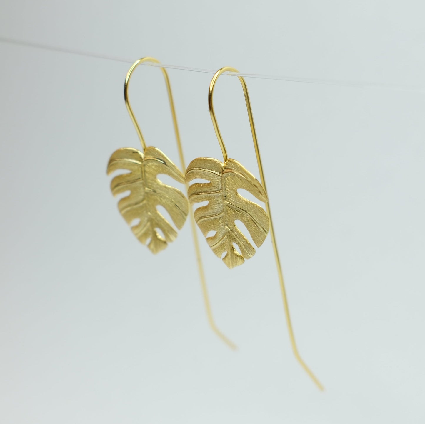 Monstera Leaf Earring