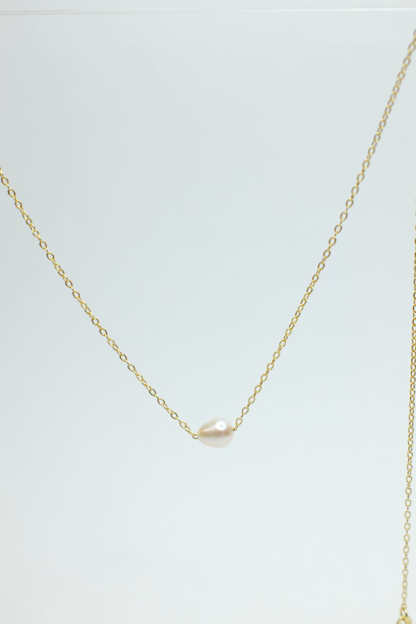 Single Pearl Necklace