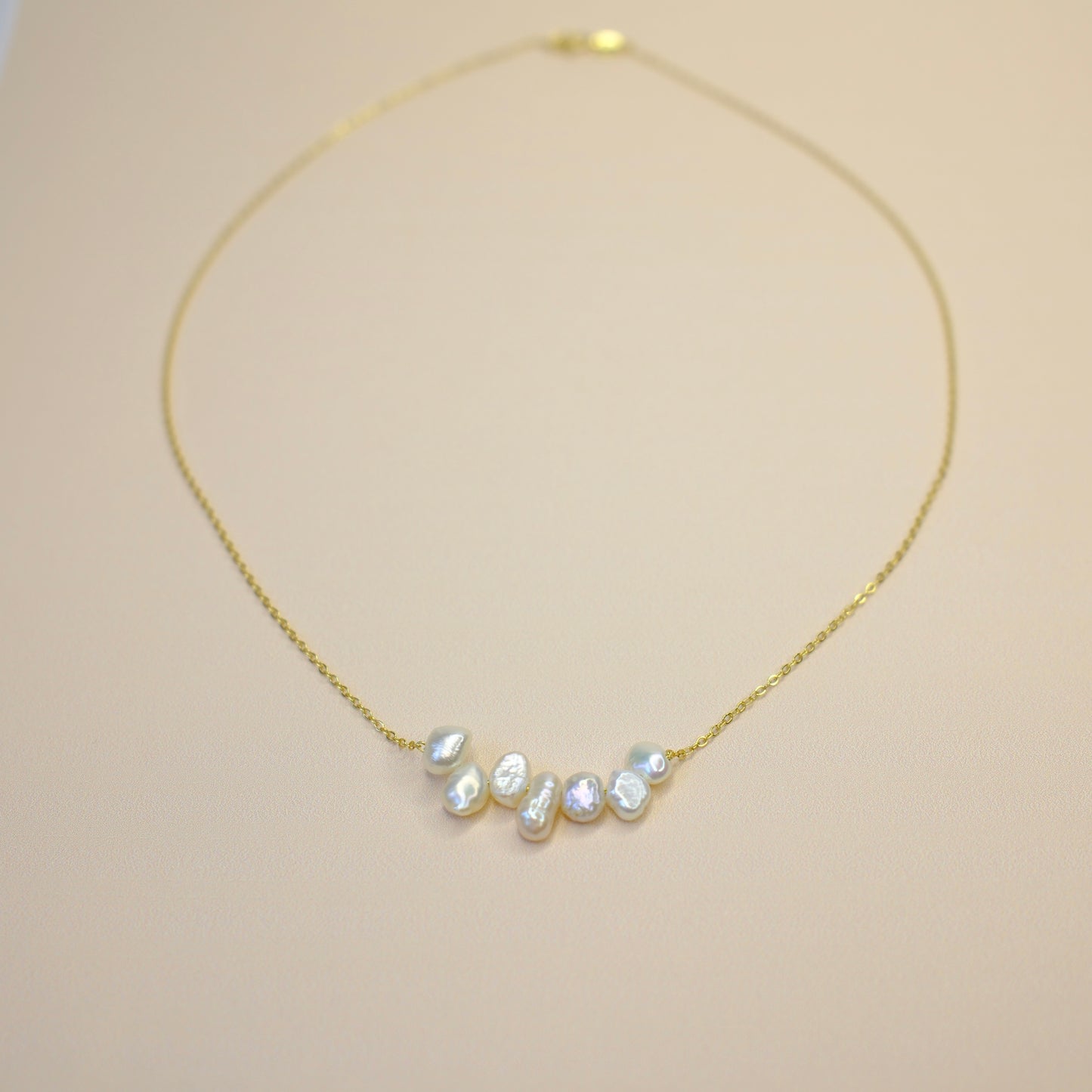 Irregular Pearl Necklace