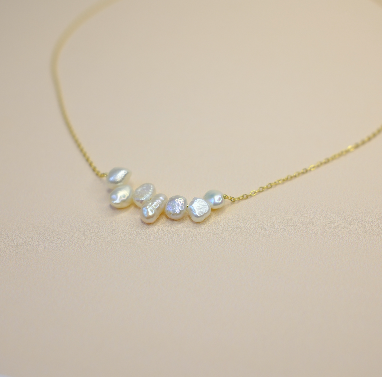 Irregular Pearl Necklace