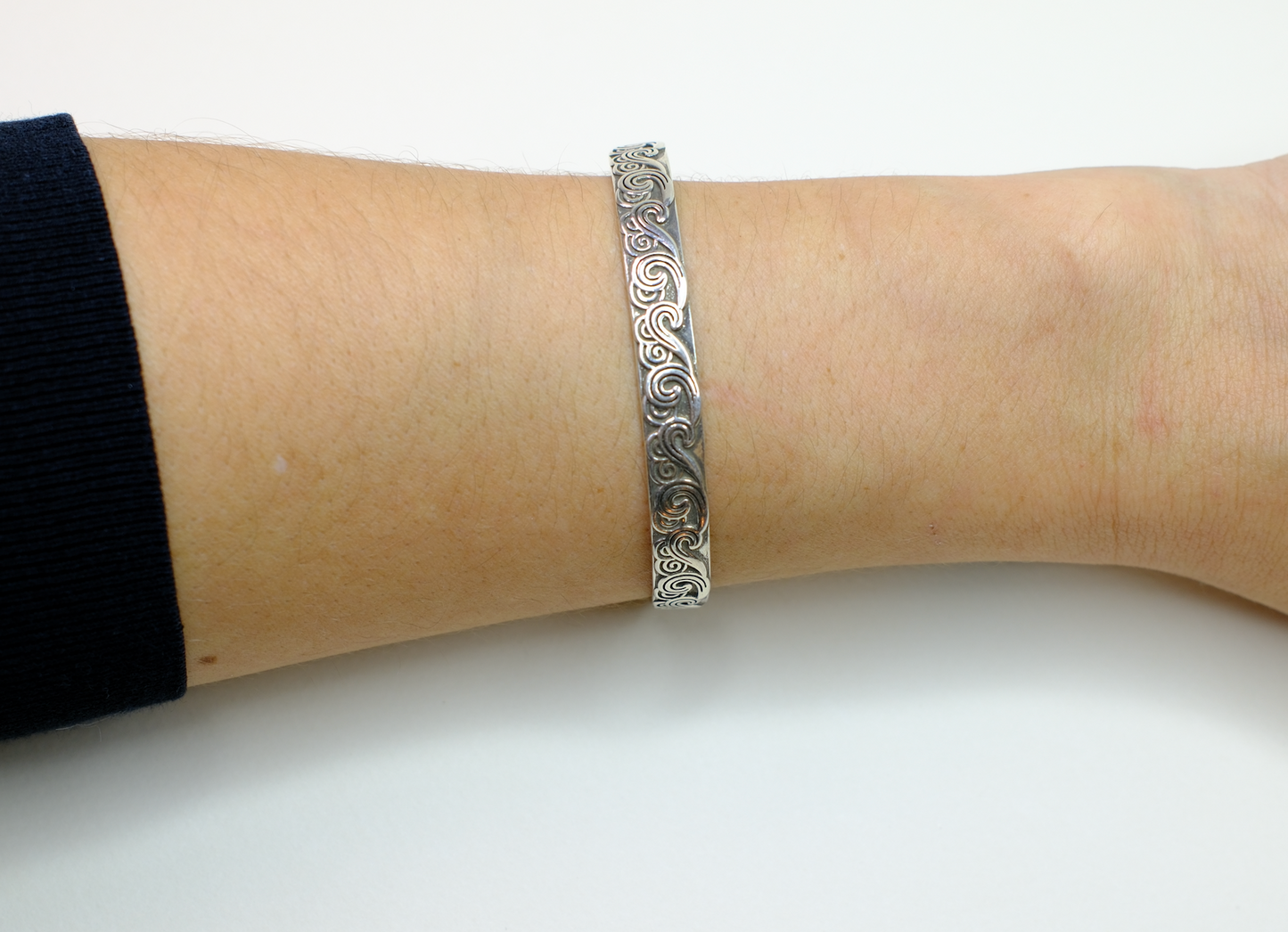 Wave Silver Bracelet