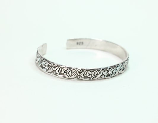 Wave Silver Bracelet