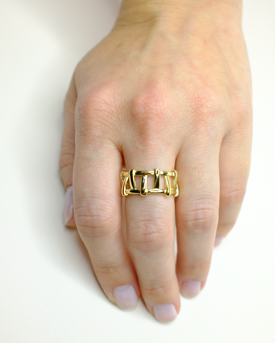 Adjustable Geometric Ring